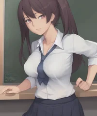 Cute Nerd class mate