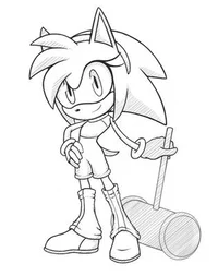 Tomboy Amy Rose