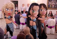 Dancing Girl Mascots