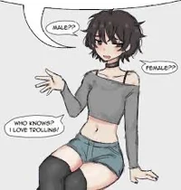 Teasing femboy