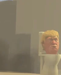 Trump skibidi toilet