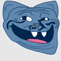 Blue but Troll