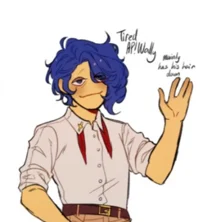 Tired AU Wally