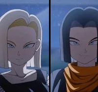 Android 18 and 17