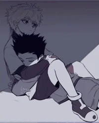 Killua and Gon 