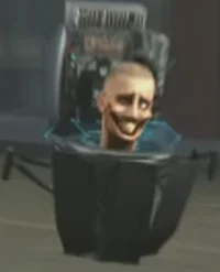 Glitched skibidi toi