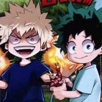 BAKUGOU AND MIDORIYA