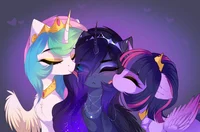 3 Alicorn Princesses