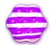 Striped Purple candy