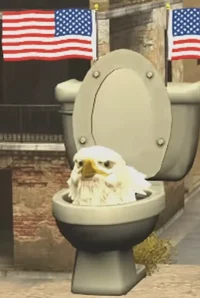 Eagle skibidi toilet