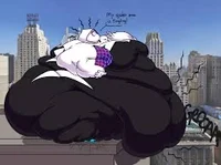 Fat spider-gwen