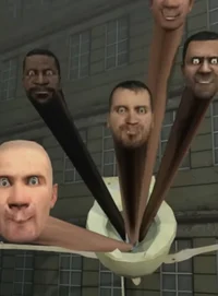 Multiple head skibid