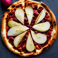 Pear On Pizza