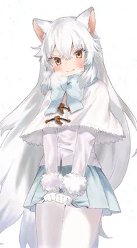 Arctic fox girl