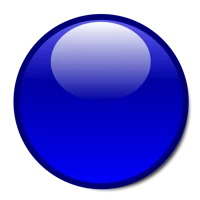 Blue sphere