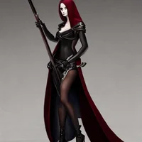 female grim reaper