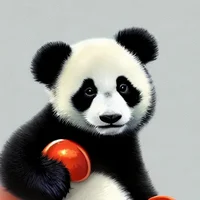 Baby panda