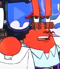 Mr krabs singing