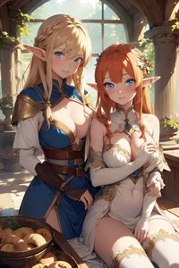 Elf lesbian parents
