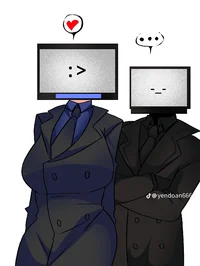 Tv man y tvman woman