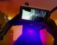 Injured TVman titan