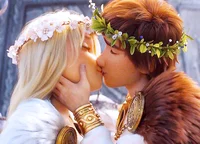 Hiccup and Astrid