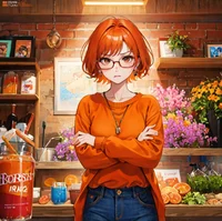 Tsundere florist