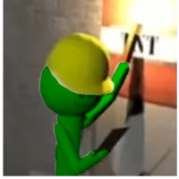 Green Stickman