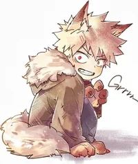 Child Wolf katsuki