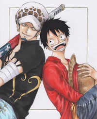luffy law turn kid