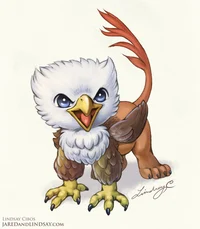 Normal baby griffin