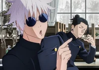 Getou e Gojo
