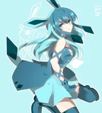 Human Glaceon