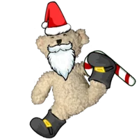 Samta the santa bear