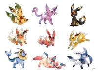 The eeveeluitons 