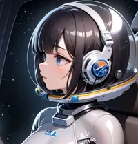 Lovely astronaut