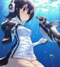 Pinguin girl