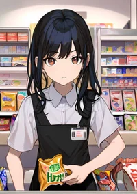 Lucy the cashier