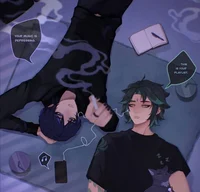 Scaramouche and Xiao