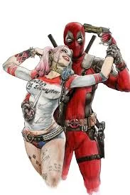Deadpool and Harley 