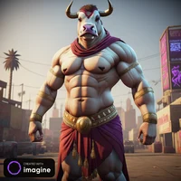 Belly dancer minotau