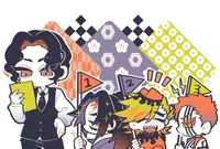 Upper trio and Muzan