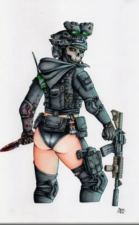 Female ghost