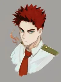 Enji todoroki joven