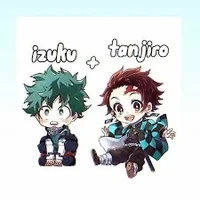 Tanjiro and Deku