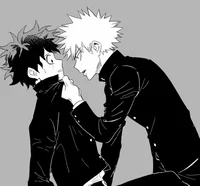 Izuku and Bakugou