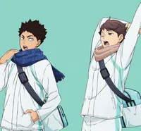 Oikawa et iwaizumi