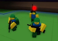 Noobs in combat sim