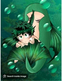 Mermaid deku 