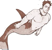 Enji Todoroki Merman